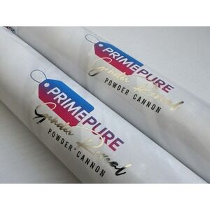 PrimePure Gender Reveal Biodegradable Confetti Cannon Pink Baby Girl Powder 2-PK